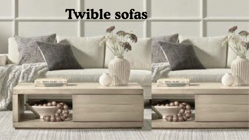 twible sofas